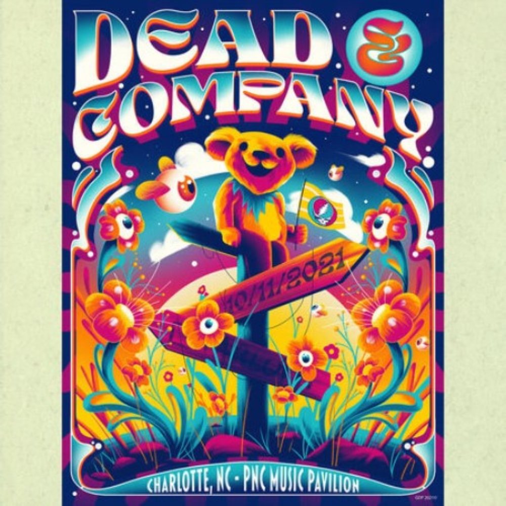 Dead & Company CD Soundboards (3-CD) ~ Charlotte, NC 10/11/21 ~ Brand New!